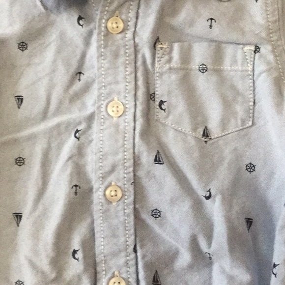 Carter’s nautical button down bodysuit 12m ⛴ - Picture 2 of 3